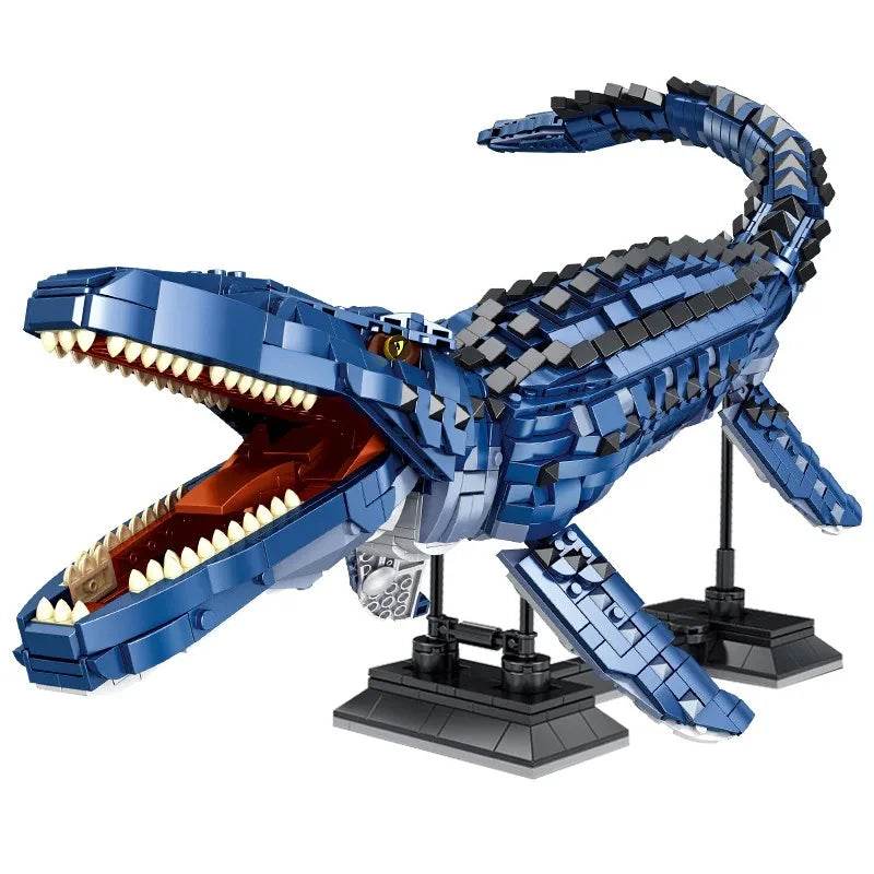 Creative Expert Dinosaur World Deep Sea Mosasaurus Model 1859PCS Building Blocks Toy - ToylandEU