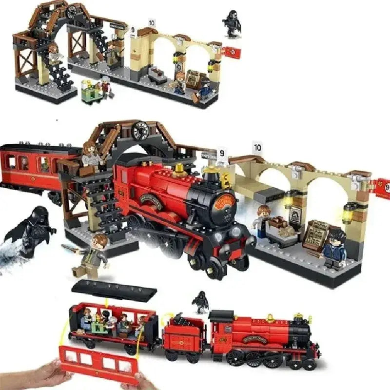Creative Express Train Building Bricks Set for Kids - ToylandEU