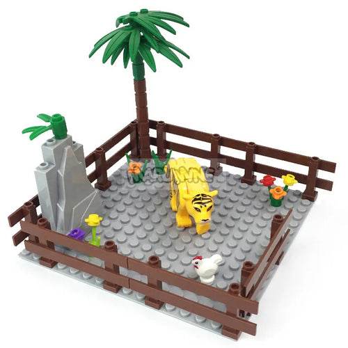 Creative Farm Chicken Building Blocks Set - 138 Pieces for Fun Play - ToylandEU