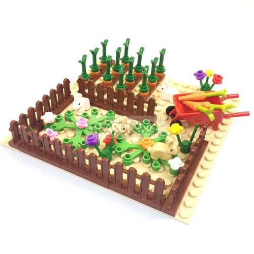 Creative Farm Chicken Building Blocks Set - 138 Pieces for Fun Play - ToylandEU