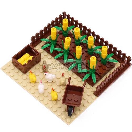 Creative Farm Chicken Building Blocks Set - 138 Pieces for Fun Play - ToylandEU
