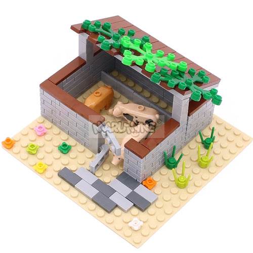 Creative Farm Chicken Building Blocks Set - 138 Pieces for Fun Play - ToylandEU