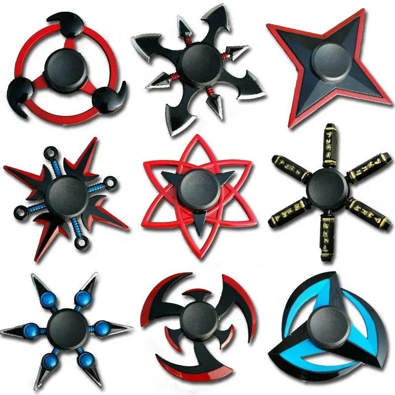 Creative Fidget Spinner Tri Spinner Zinc Alloy Ninja Shuriken - ToylandEU