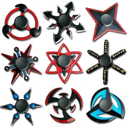 Creative Fidget Spinner Tri Spinner Zinc Alloy Ninja Shuriken - ToylandEU