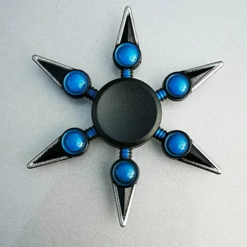 Creative Fidget Spinner Tri Spinner Zinc Alloy Ninja Shuriken - ToylandEU