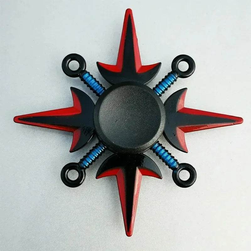 Creative Fidget Spinner Tri Spinner Zinc Alloy Ninja Shuriken - ToylandEU