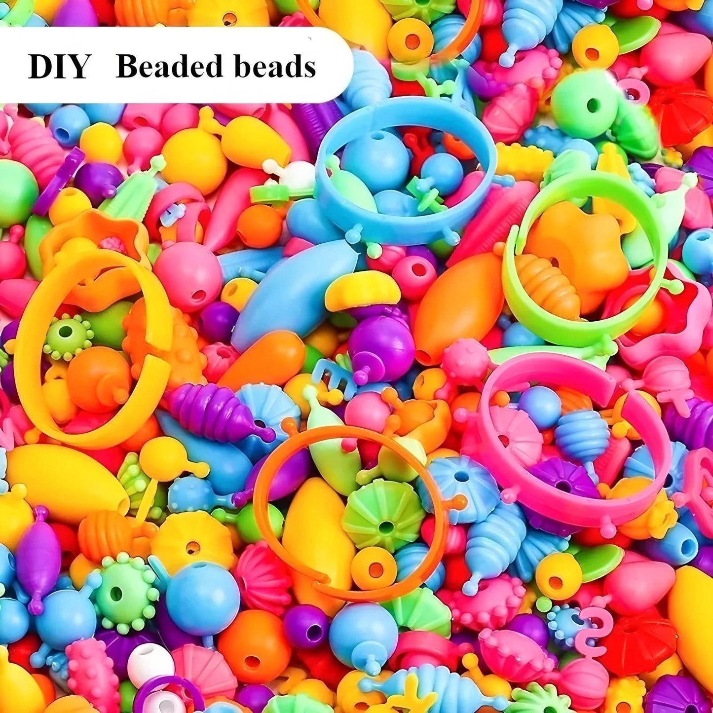 Creative Jewelry Making Kit for Kids Necklace Bracelet Ring - ToylandEU