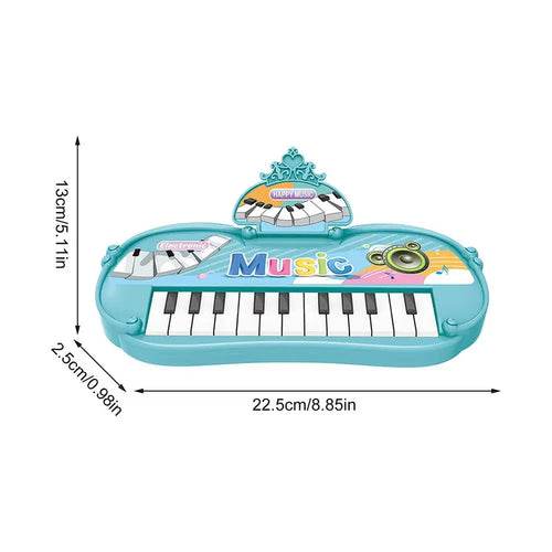 Creative Kids 13-Key Musical Piano Toy - Portable Fun for Young Musicians - ToylandEU