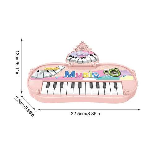 Creative Kids 13-Key Musical Piano Toy - Portable Fun for Young Musicians - ToylandEU
