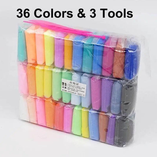  Creative Kids' 36-Color Soft Polymer Clay Set - DIY Modeling Toy for  -  ToylandEU™