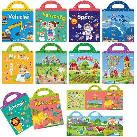 Creative Kids DIY Puzzle Sticker Books – Fun & Educational Playtime! - ToylandEU