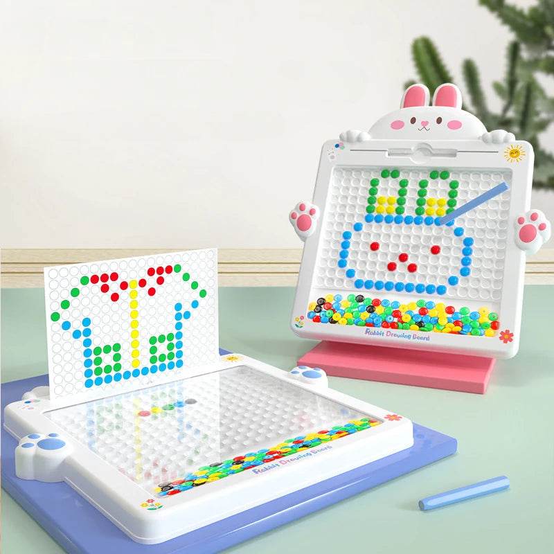 Creative Kids' Magnetic Drawing Board & Puzzle – Fun Learning Tool - ToylandEU