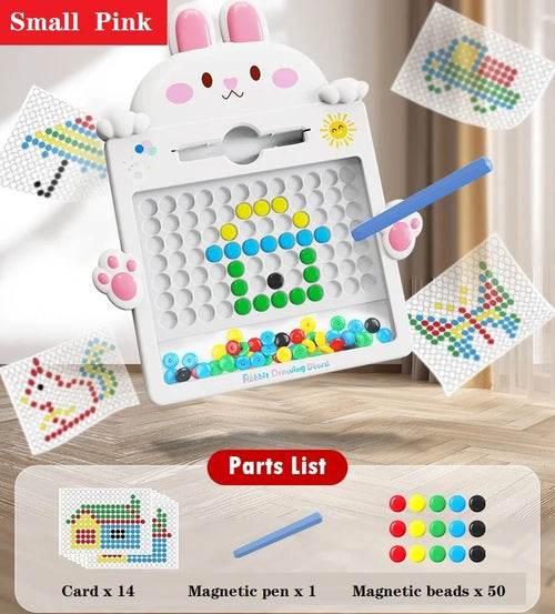 Creative Kids' Magnetic Drawing Board & Puzzle – Fun Learning Tool - ToylandEU