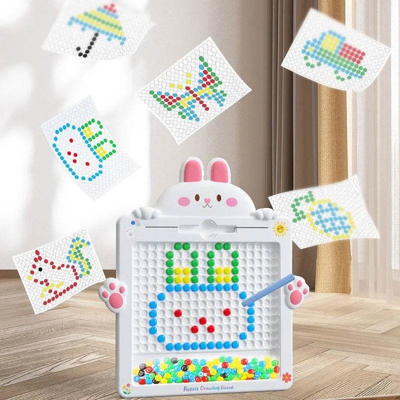 Creative Kids' Magnetic Drawing Board & Puzzle – Fun Learning Tool - ToylandEU