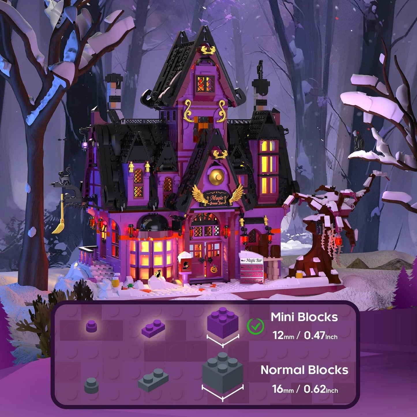 Creative Magic Bar Building Blocks City Street View Kids - ToylandEU