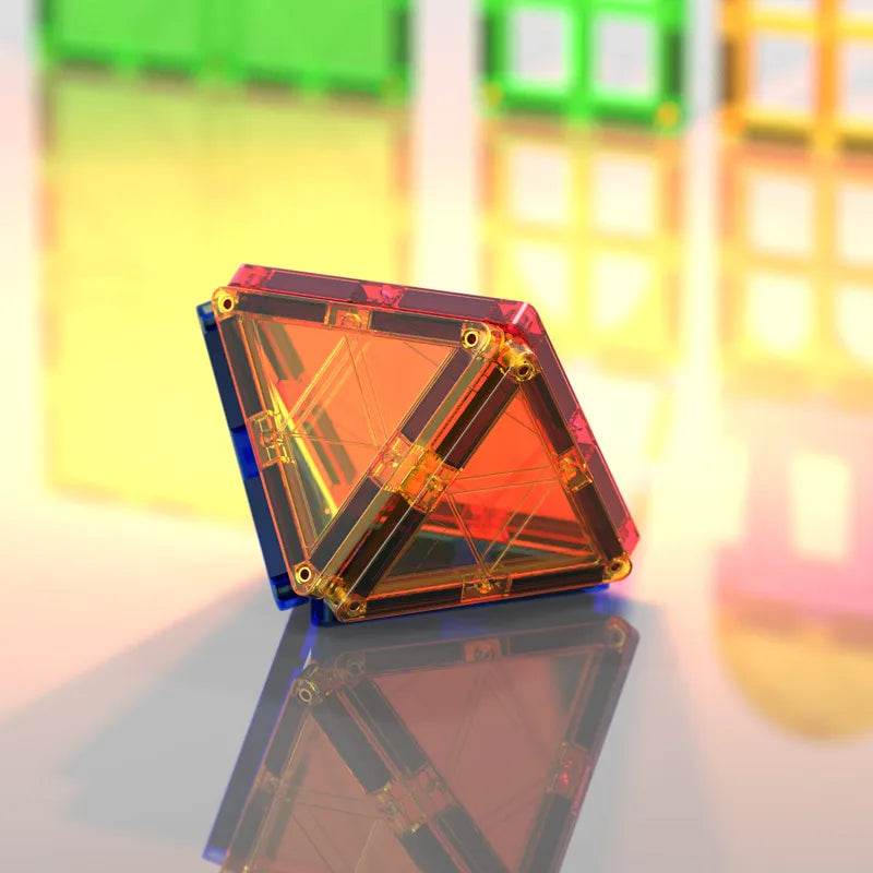 Creative Magnetic Building Tiles for Kids - STEM Learning Fun! - ToylandEU