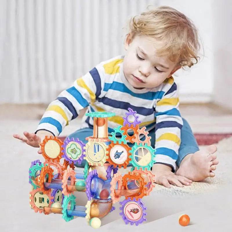 Creative Marble Maze Building Blocks: Fun Construction Toy for Kids - ToylandEU