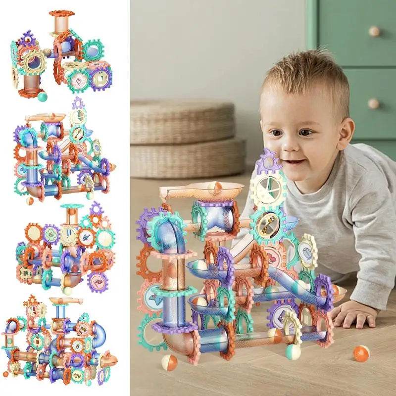 Creative Marble Maze Building Blocks: Fun Construction Toy for Kids - ToylandEU