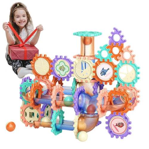 Creative Marble Maze Building Blocks: Fun Construction Toy for Kids - ToylandEU