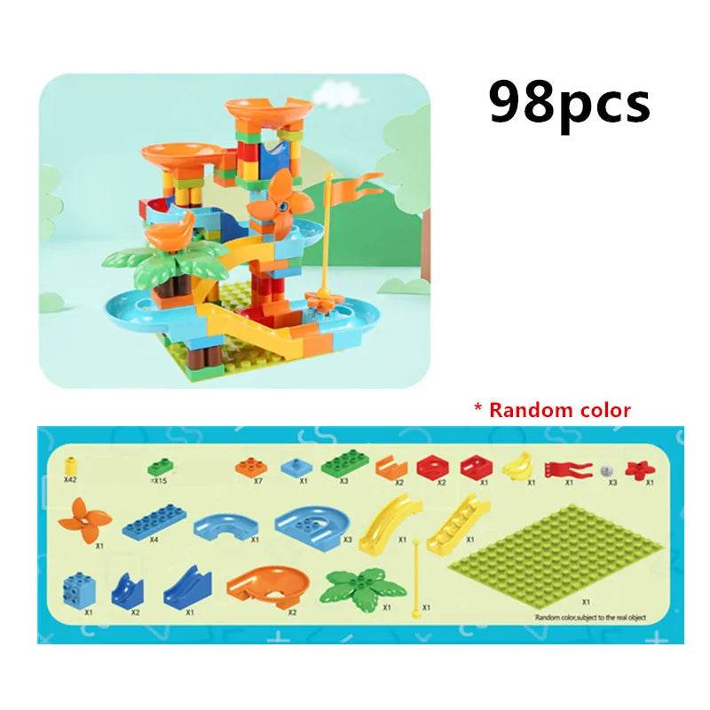 Creative Marble Maze Building Blocks Set for Family Fun & Learning - ToylandEU