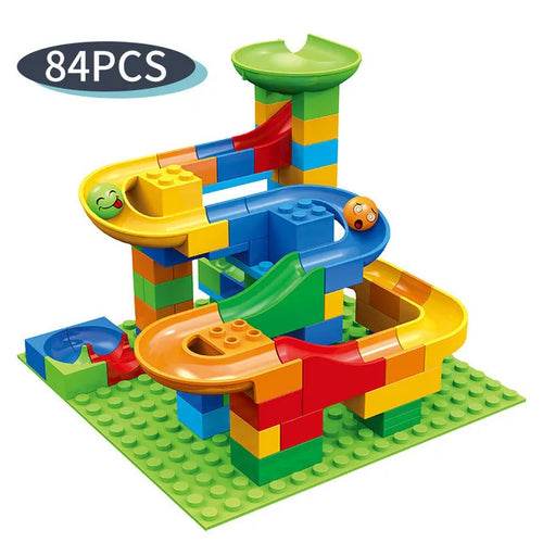 Creative Marble Run Building Blocks Set - 165/330 Pieces for Kids - ToylandEU