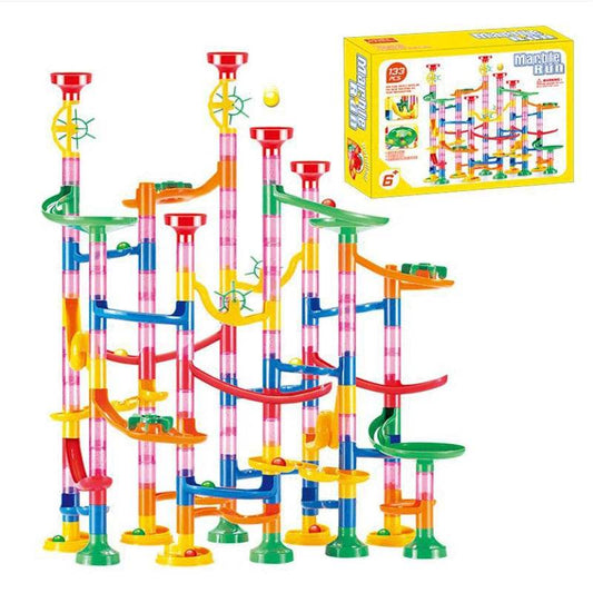 Creative Marble Run Building Blocks Set for Kids – DIY Fun & Learning - ToylandEU