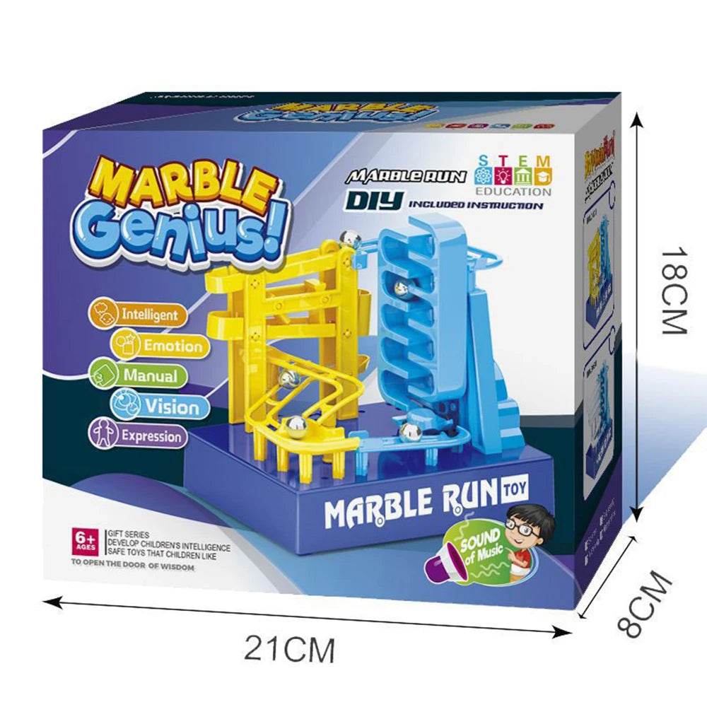 Creative Marble Run Race Track Building Blocks for Kids' Fun - ToylandEU