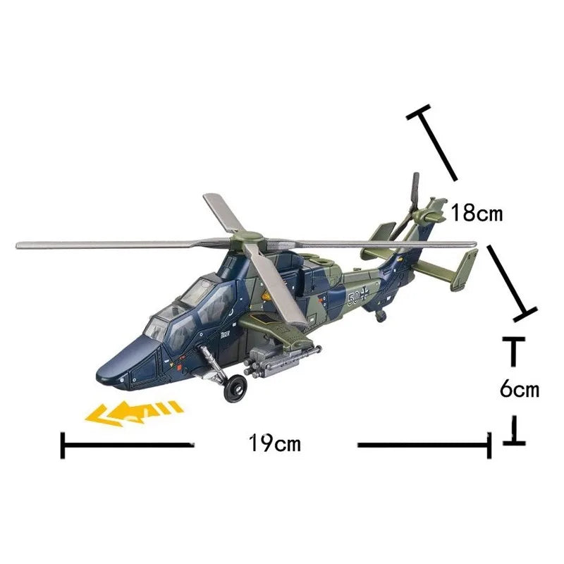 Creative Military Building Blocks Lego Compatible Tiger Style Twin Engine Armed Helicopter Model For Boys Christmas Gift - ToylandEU