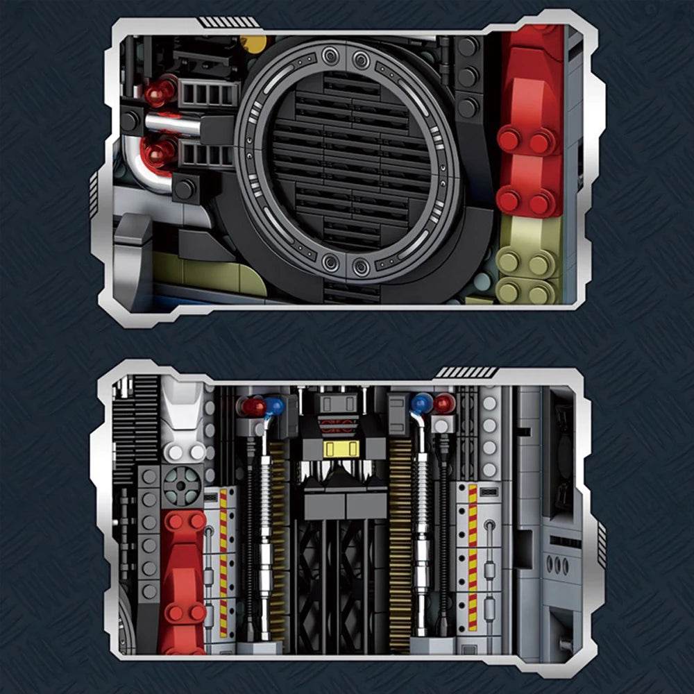 Creative Military Submarine Building Block Model with Lights for Kids and Teens 3466 Pieces - ToylandEU