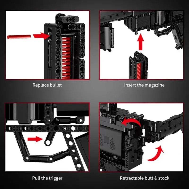 Creative Military Weapon Building Blocks Set for LEGO Fans - ToylandEU