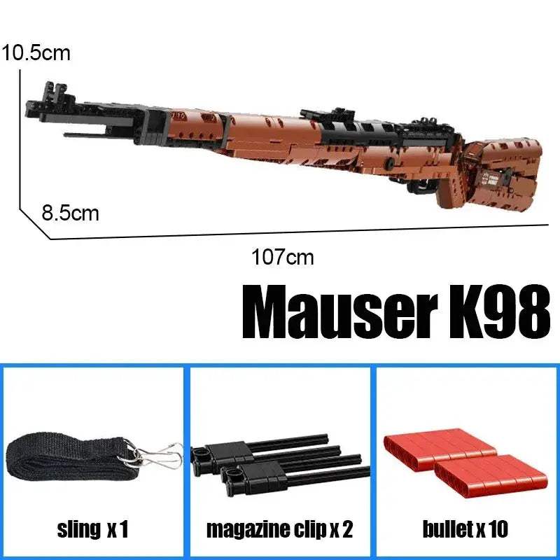 Creative Military Weapon Building Blocks Set for LEGO Fans - ToylandEU