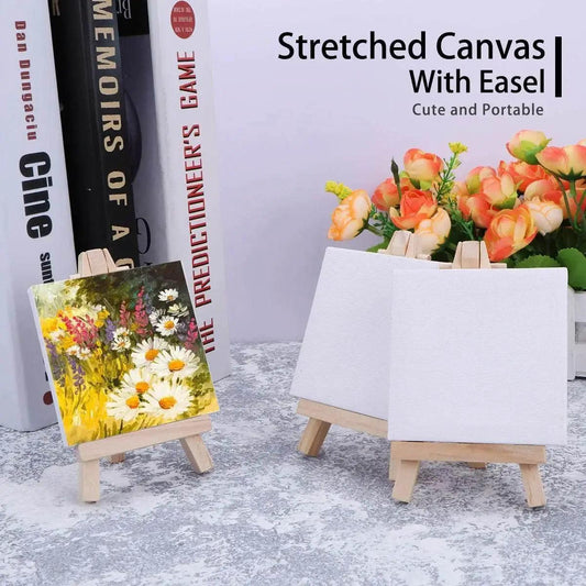  Creative Mini Canvas Easel Set for Kids Art - Toyland EU -  ToylandEU™