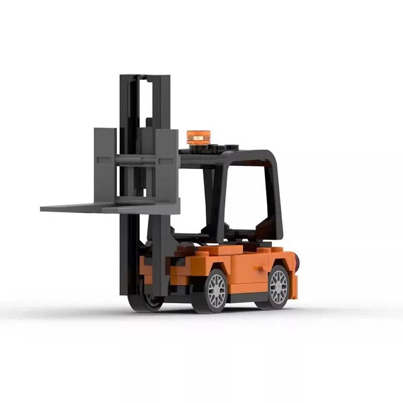 Creative Mini Forklift Model City Engineering Building Blocks Set - ToylandEU