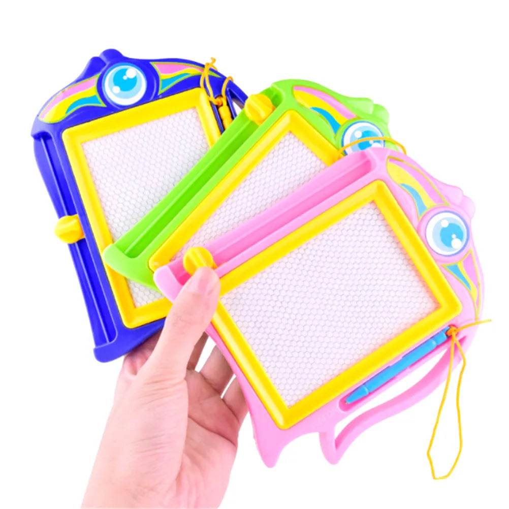 Creative Montessori Magnetic Drawing Board with Stencils and Pen for Kids - ToylandEU