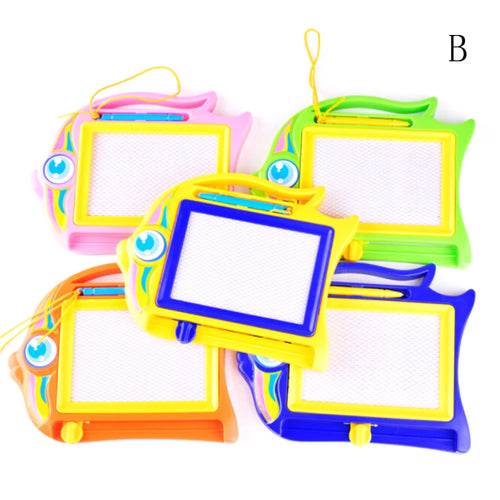 Creative Montessori Magnetic Drawing Board with Stencils and Pen for Kids - ToylandEU