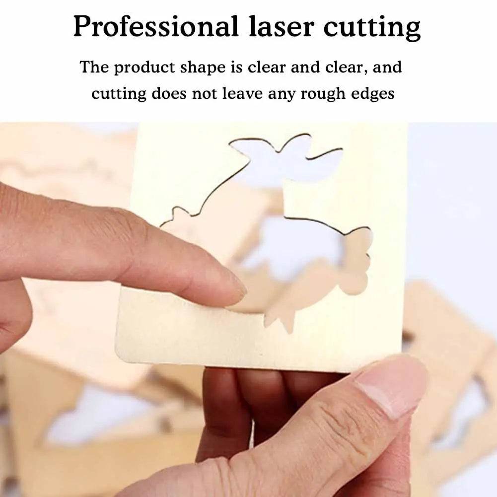 Creative Montessori Wooden Stencil Set - 20pcs Drawing Toys for Kids - ToylandEU