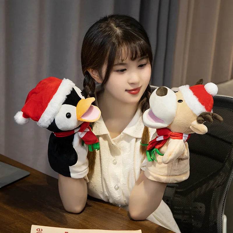 Creative Multi Character Finger Puppet Plush Toy Set Kids - ToylandEU