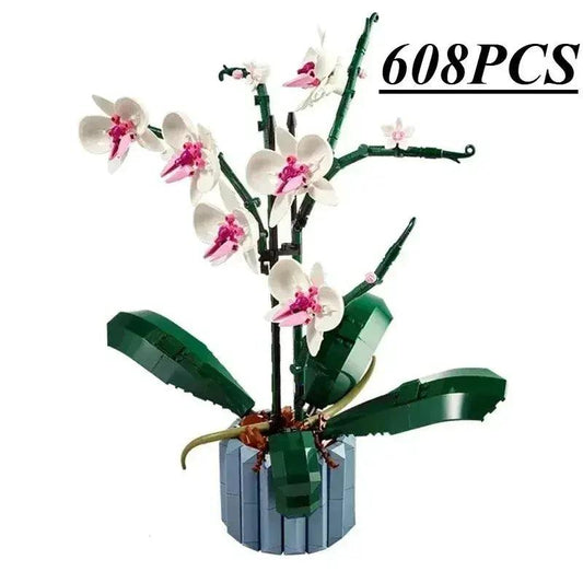  Creative Orchid Bonsai Blocks Kit 608 Pieces Toyland EU -  ToylandEU™