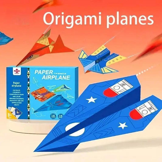  Creative Origami Paper Kit 3D Airplane Gift Toyland EU -  ToylandEU™