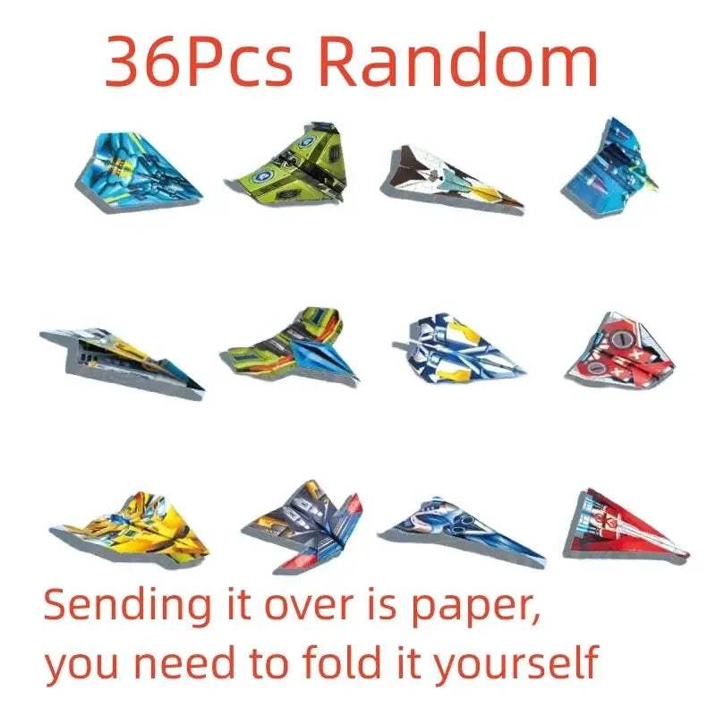 Creative Origami Paper Planes For Kids Folding Diy Kit - ToylandEU