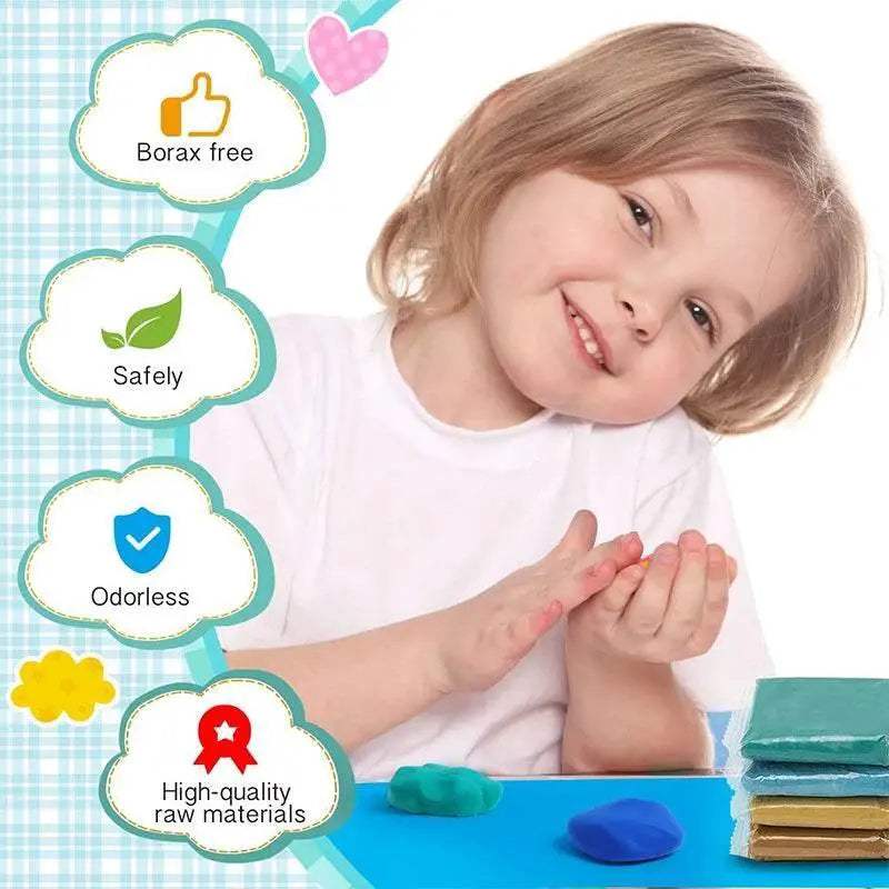  Creative Plasticine Modeling Clay 36 Colors Toyland EU -  ToylandEU™