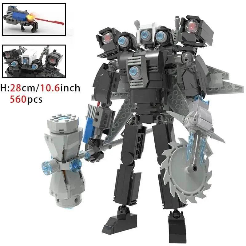  Creative Premium Building Block Toy Set - Skibidi Toilet -  ToylandEU™