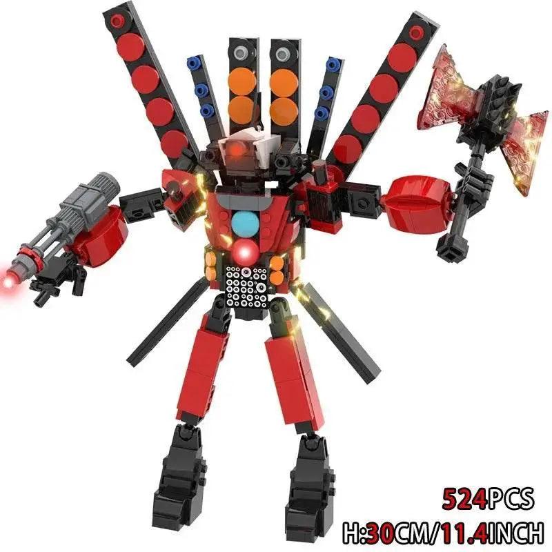  Creative Premium Building Block Toy Set - Skibidi Toilet -  ToylandEU™
