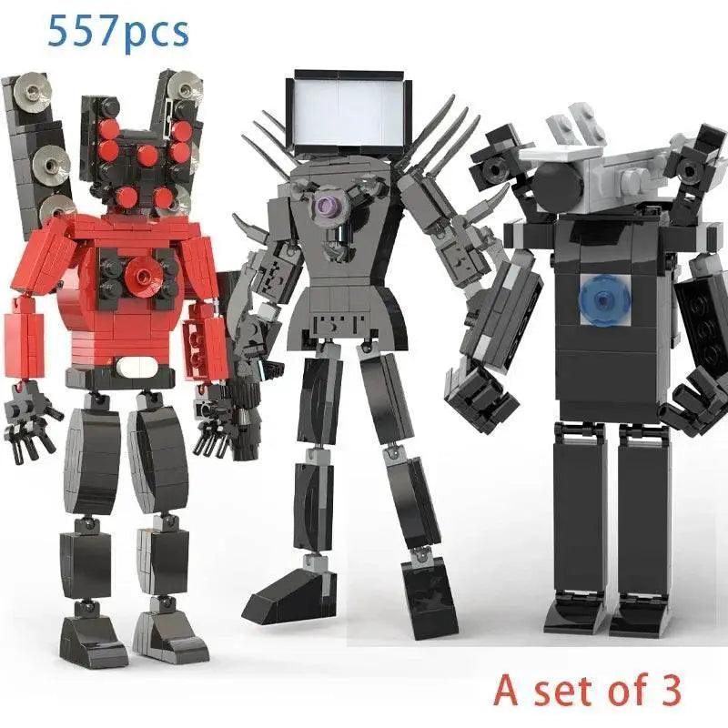  Creative Premium Building Block Toy Set - Skibidi Toilet -  ToylandEU™