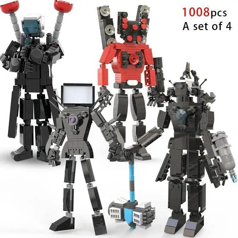  Creative Premium Building Block Toy Set - Skibidi Toilet -  ToylandEU™