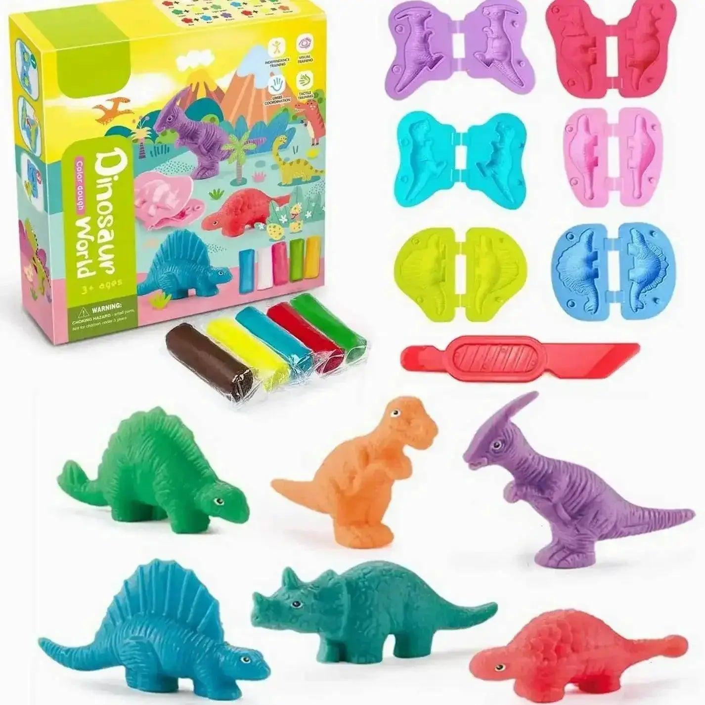  Creative Premium Playdough Set for Kids with Dinosaurs -  ToylandEU™
