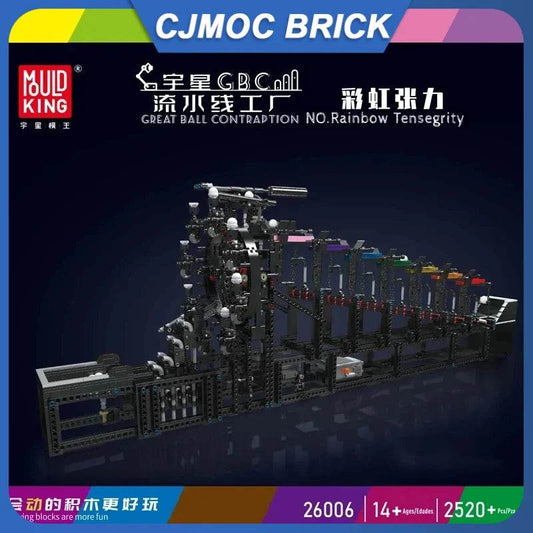 Creative Rainbow Marble Run Building Blocks Set - STEM Educational Fun! - ToylandEU