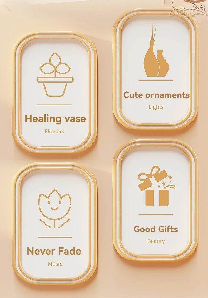 Creative Rose Building Blocks Set Model Flower Pot Gifts - ToylandEU