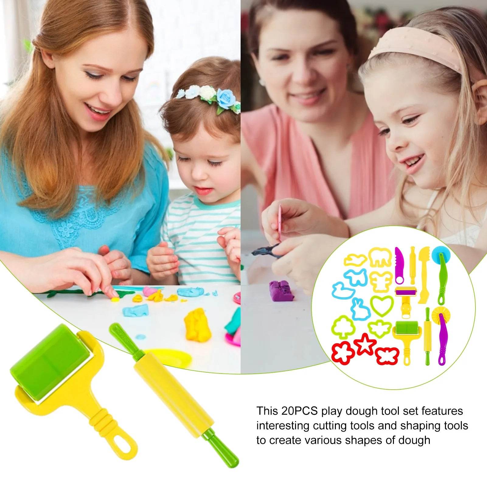 Creative Slime & Play Dough Tool Kit - Perfect for Young Artists! - ToylandEU