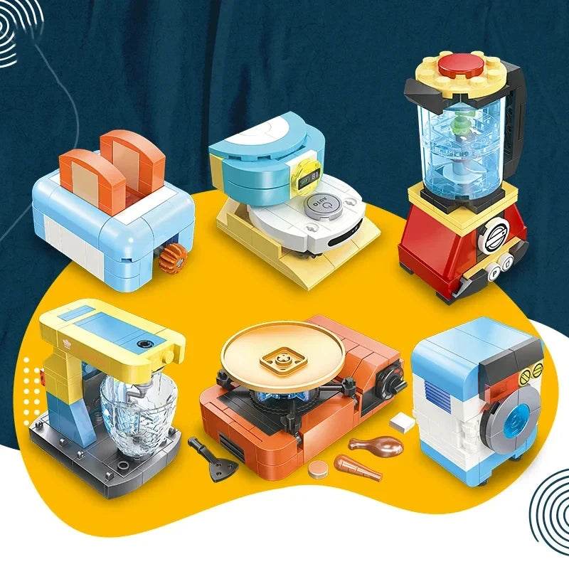 Creative Small Household Appliances Building Blocks Girls Toys - ToylandEU